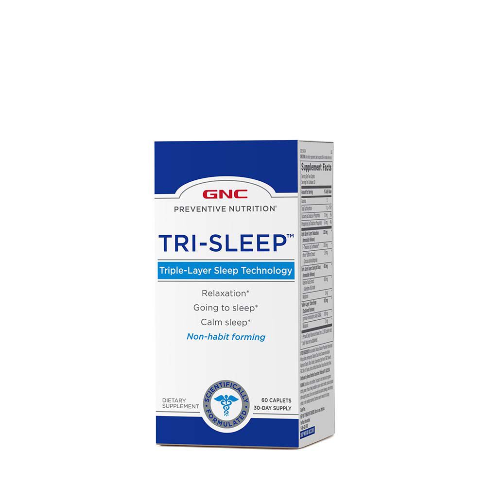 Tri-Sleep - 60 Caplets (30 Servings) | GNC